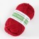 Knitted yarn 100% cotton "Lentino mini" 100 g 40 m color 20 cherry