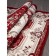 Rectangular carpet Merinos gavana, size 100x200 cm, color Red
