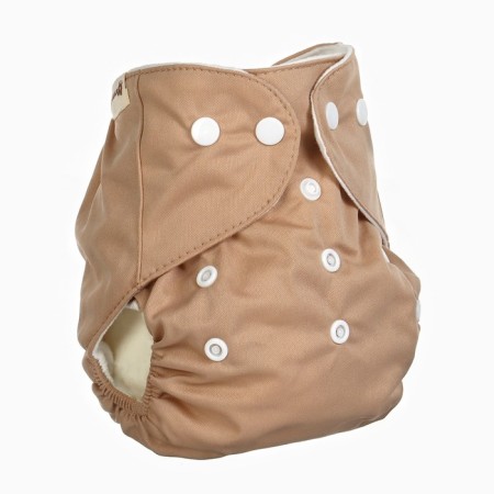 Reusable diaper "lion", 3-15 kg, brown color, crush me-2