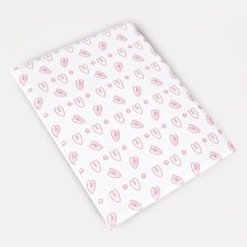 Folder for documents, 2 sets, white color