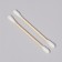 Cotton -based sticks, biodegradable, 7 cm, 60 pcs, in a plastic organayser