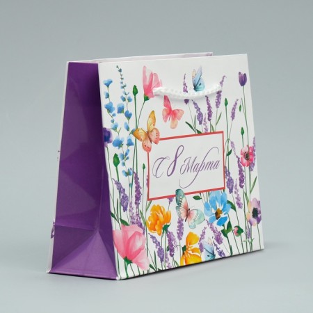 Gift Package Laminated, Packaging, “From March 8”, S 15 x 12 x 5.5 cm-3