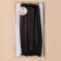 Gum for straps, shiny, 10 mm, 10 ± 0.5 m, black color