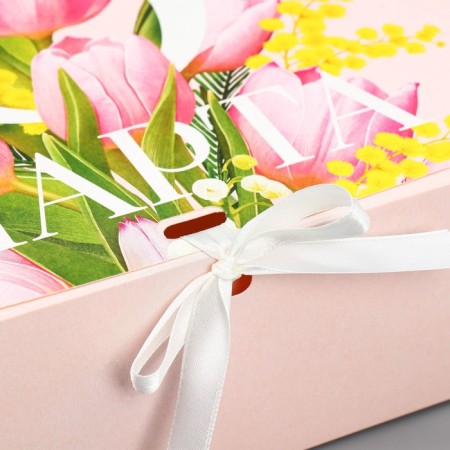 Gift box, packaging, "since March 8", 31 x 24.5 x 8 cm-1