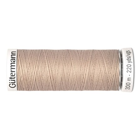 SEW-HALL thread for all materials, 200 m, 748277 (121 pale sand)