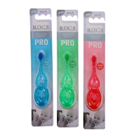 Toothbrush R.O.C.S. Pro Baby for children from 0 to 3 years Mix