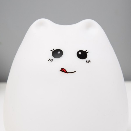 Nightlight "Antistress Tyakish Kotka" Led RGB from batteries 3AAA 9.5x9.5x10.5 cm Risalux-9