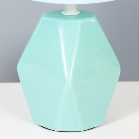 Board lamp "Latea" E14 40W turquoise 13x13x28 cm Risalux-4