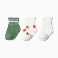 A set of children's socks of crumbs i oranges 3 pairs, p. 8-10 cm