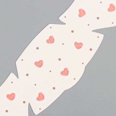 Tattoo on the body color "Fresh. Hearts" 16x5 cm-5
