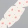 Tattoo on the body color "Fresh. Hearts" 16x5 cm