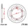 Leading star, JT 808.48SC with self -cleaning, chain 520, 48 teeth