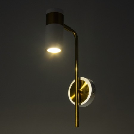Bra "techno" E27 40W gold-white 21x10x38cm-2