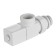 A set of design-values ​​Royal Thermo Cube, axial, 1/2 ", white