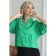 Female shirt, size 54, green color