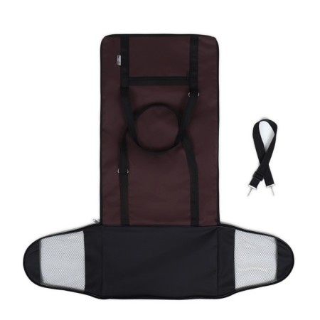 Flip-frequency bag, size m, 43 x 27 x 30 cm, brown-7