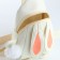 Bag's bag with lightning, white color