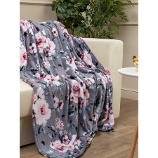 Texrepublic blanket, size 150x200 cm, gray color