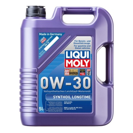 Motor oil Liquimoly Synthoil Longtime 0W-30 SM A3/B4, synthetic, 5 liters