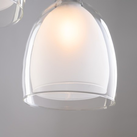 Suspended lamp Freya Fr5375PL-03CH ASTERY, 370x370x900 mm, E27, 3x60W, color chromium-9
