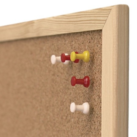 Privkova board + Office nails 80 x 60 cm "2x3" ECO, in a wooden frame-3
