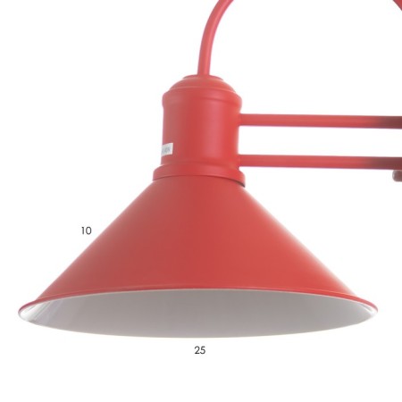 Bra "Braver" E27 burgundy 26x26x30 cm-4