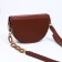 Lightning bag bag, brown color