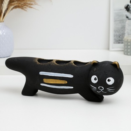 Leopold Climber Black with painting, 12cm-1
