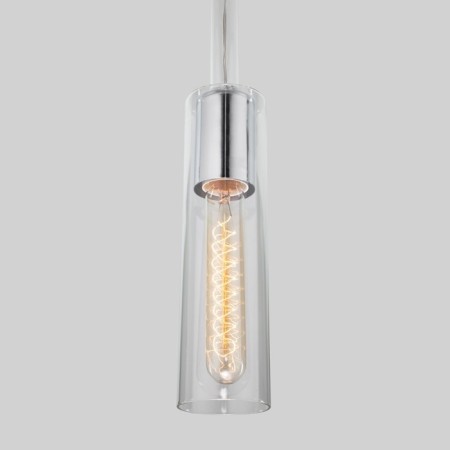 Suspended lamp with glass plafon Graf, 60W, E27, 7x7 cm-2