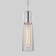 Suspended lamp with glass plafon Graf, 60W, E27, 7x7 cm