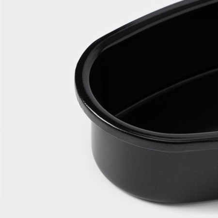 Baking uniform "Cupcake", 23 × 12 × 5.5 cm, anti -stick coating, black color-3