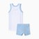 A set for a boy (T -shirt, panties), white color, height 116 cm