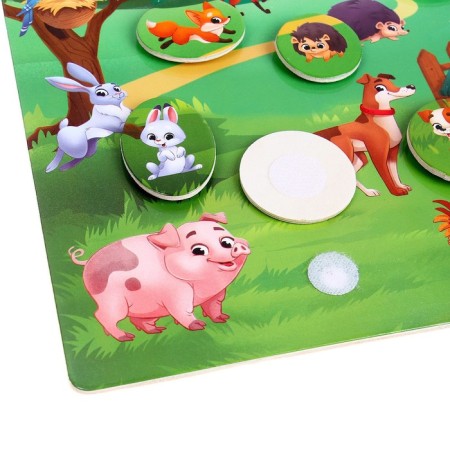 Velcro toy "Mom and their children"-4
