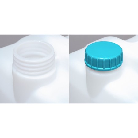 Food canister "Bogok", 25 l, with a drain, white-4
