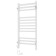 Electric towel Laris Astor ChK12, 350x900 mm, 12 crossbars, right, white