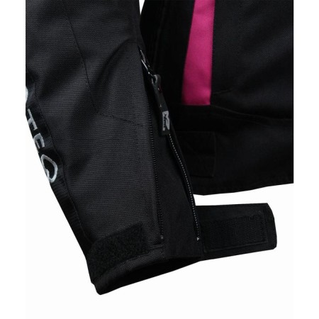 Women's jacket Astra, size XXS, black pink-4