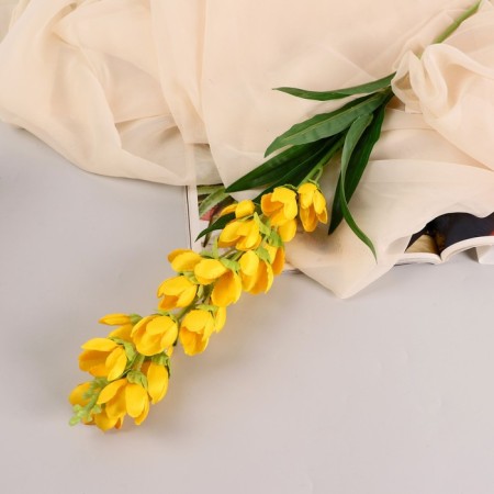 Artificial flowers "Sadovy Dremlik" 3x84 cm, yellow