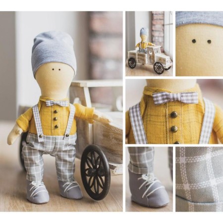 Sewing kit. Interior doll "Sean", 30 cm-5