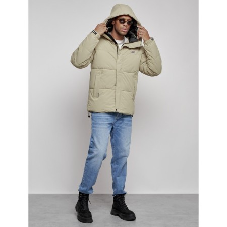 Winter jacket, size 56, light green color-5
