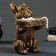 Candy Candy "A Dog with Brain" Bronze, 24x15x17cm