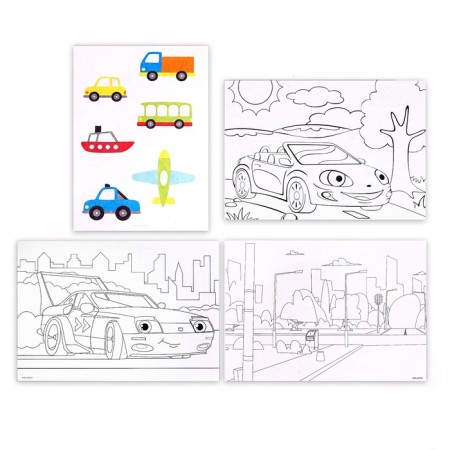 Set for painting "Transport"-3