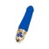 Vibrator Mystim Real Deal Neal, 16.5 cm, silicone, blue color