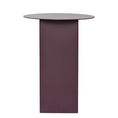 Silje coffee table, 380 × 380 × 500 mm, plum color-3