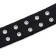 Four-layer collar with a swivel, 65 x 4 cm, Osh 54-60 cm, polyester, black