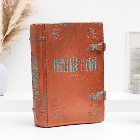 Piggy bank "Book" Capital "copper, 27x19cm-4
