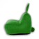 A chair "Bunny" with ears Small, size 70x70x80 cm
