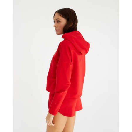 Women's costume (sweatshirt and shorts) Mist, p. 40-42, red-3