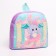 Baby backpack for a girl "Bunny ballerina"