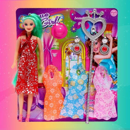 Кукла-модель «Оля» с аксессуарами, МИКС-7