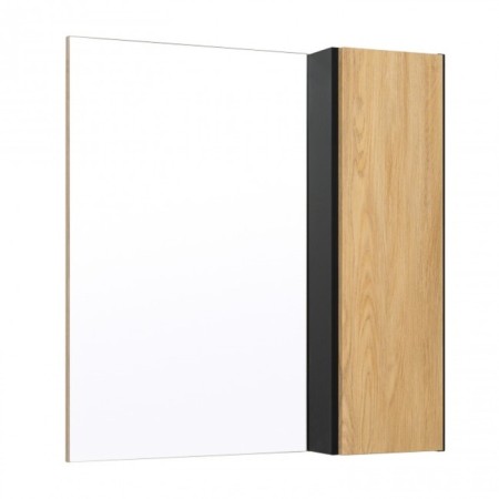 Cabinet-mirror "Malta 70" Black oak, right